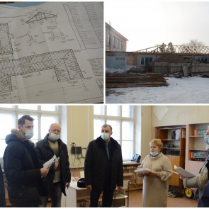 Глава Ачинска Александр Токарев провёл выездное совещание на стройплощадке художественной школы