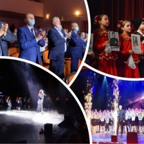 В Ачинске состоялся большой театрализованный концерт, посвящённый 76-летию Победы в Великой Отечественной войне