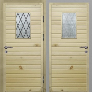 Как своими руками обшить дверь вагонкой