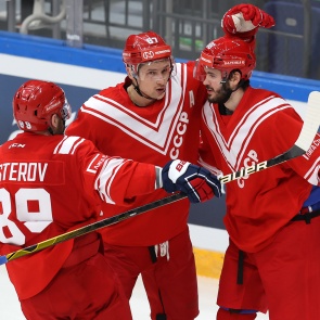 Сборная России по хоккею обыграла Швецию в матче Кубка Первого канала