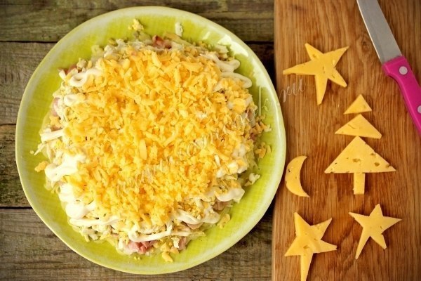 Салат «Рождественская ночь»