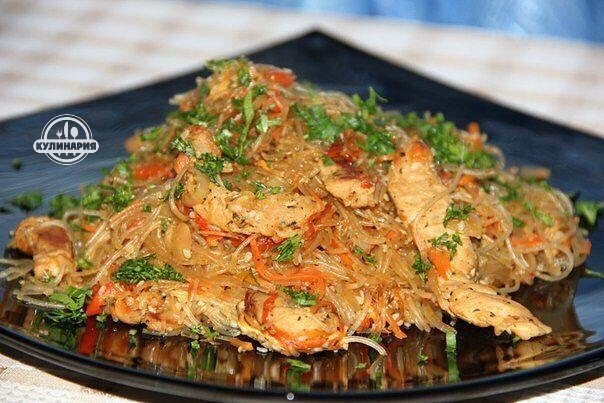 МЯСО С ФУНЧОЗОЙ В МУЛЬТИВАРКЕ!