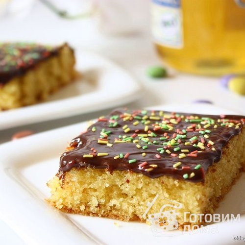 Шоколадная глазурь для кексов, тортов и т.д