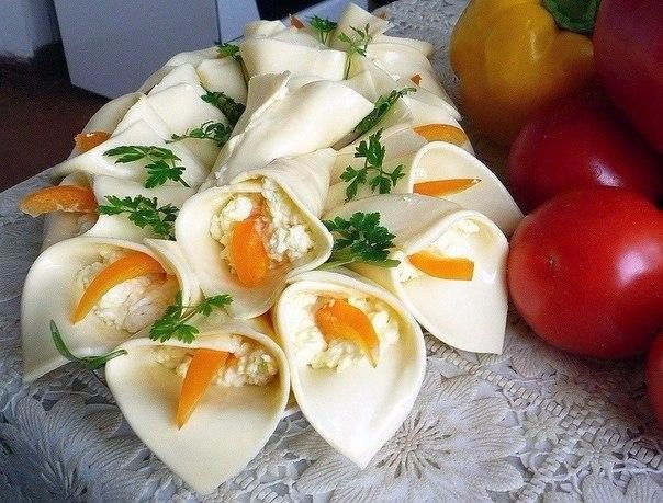 Закуска сырная "Каллы"