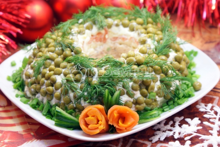 Салат «Новогоднее чудо»