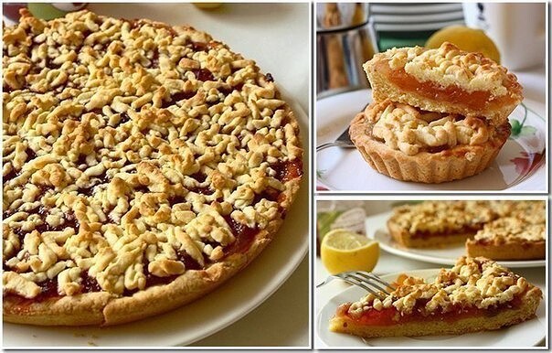 Самый вкусный тертый пирог