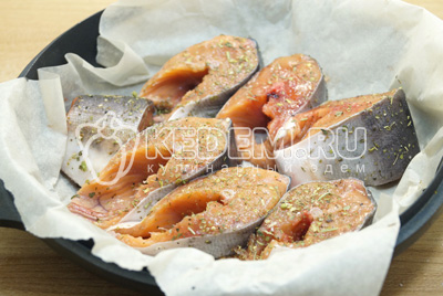 Горбуша в духовке