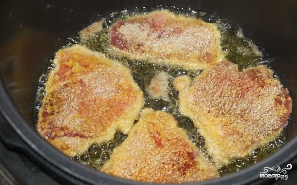 Ромштекс из свинины в мультиварке