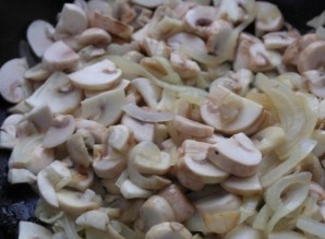 Жульен с грибами и картофелем