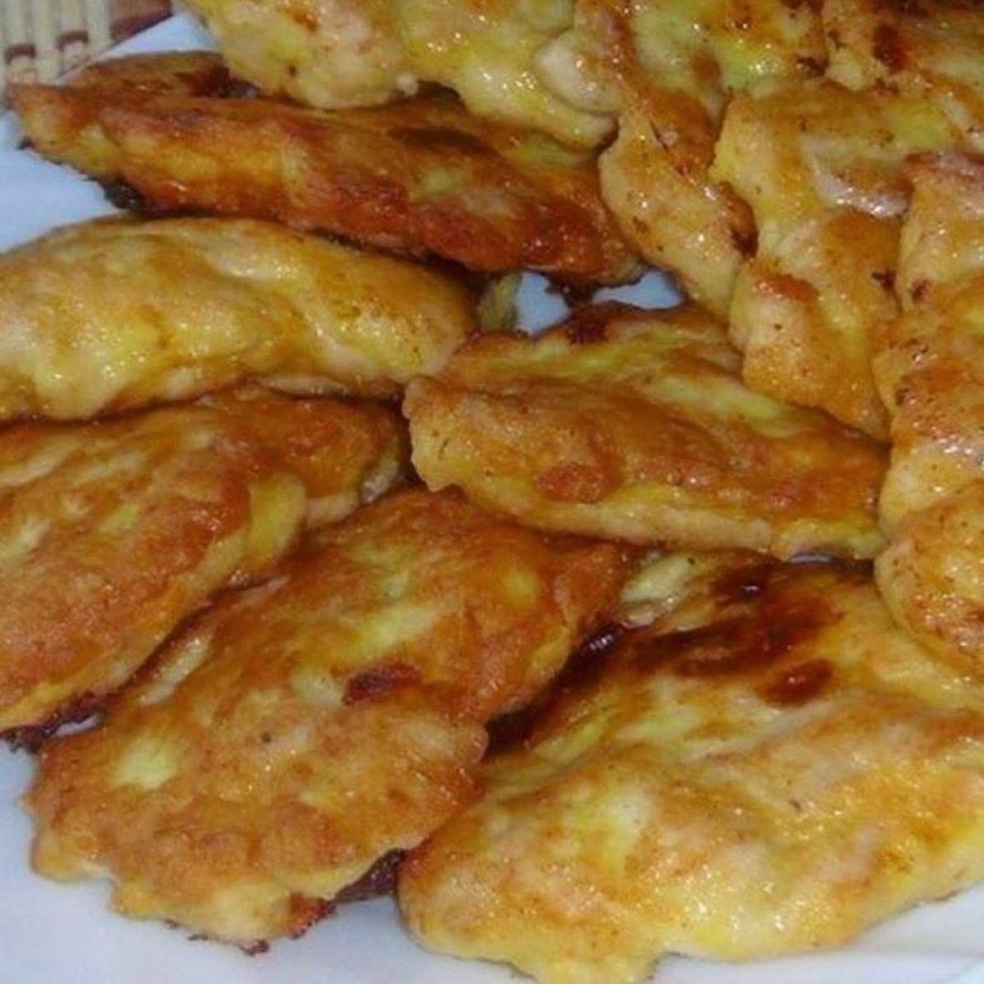 Куриные котлетки с плавленными сырками
