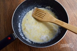 Паста "Альфредо" со стручковой фасолью